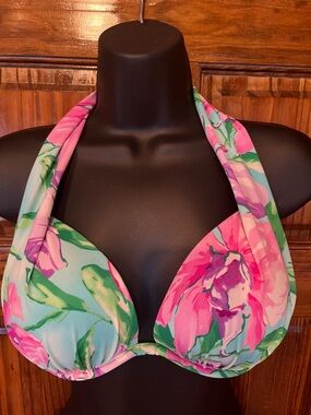 Venus Floral Push Up Bikini Top
